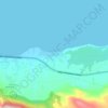 Kalypso topographic map, elevation, terrain