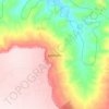 Jamacaru topographic map, elevation, terrain
