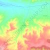 Bocigas de Perales topographic map, elevation, terrain