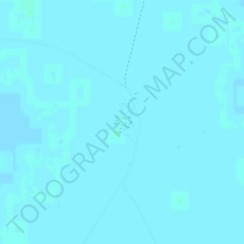 Barkly Downs topographic map, elevation, terrain