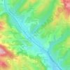 La Potte topographic map, elevation, terrain