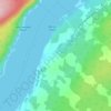 Boularderie topographic map, elevation, terrain