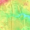 Боброво topographic map, elevation, terrain