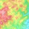 Somersetin topographic map, elevation, terrain