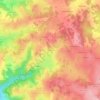 Le Mas topographic map, elevation, terrain