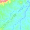 Bemololo topographic map, elevation, terrain