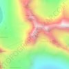 Storen topographic map, elevation, terrain