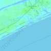 Ingram Beach topographic map, elevation, terrain