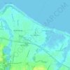 North Middletown topographic map, elevation, terrain