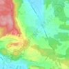 Mettschlatt topographic map, elevation, terrain