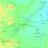 Metpalli topographic map, elevation, terrain
