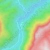 Cueva de la Toba topographic map, elevation, terrain