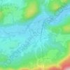 Bohinjska Bistrica topographic map, elevation, terrain