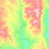 Carrizal topographic map, elevation, terrain