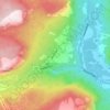 Brokke topographic map, elevation, terrain