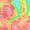Hartenberg topographic map, elevation, terrain