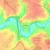 Grégy topographic map, elevation, terrain