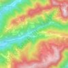 Postregna / Podsriednje topographic map, elevation, terrain