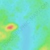 Lac Jacques topographic map elevation - Icon
