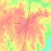 Liberty Hill topographic map, elevation, terrain