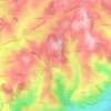 La Flachardière topographic map, elevation, terrain
