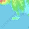 Port de Porroig topographic map, elevation, terrain