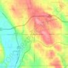 Wadsworth topographic map, elevation, terrain
