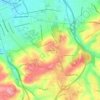 Rosemount topographic map, elevation, terrain