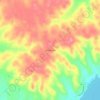Chestnut Hill topographic map, elevation, terrain