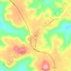 Allons topographic map, elevation, terrain