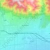 Sierra Madre topographic map, elevation, terrain