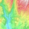 Lughezzano topographic map, elevation, terrain