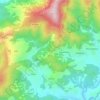 batgal topographic map, elevation, terrain