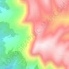 Cathedral Bluffs topographic map, elevation, terrain