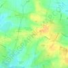 Le Payaud topographic map, elevation, terrain