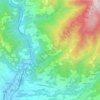 Treppignana topographic map, elevation, terrain