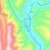 Shambala topographic map, elevation, terrain