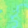 Willow Pines topographic map, elevation, terrain
