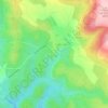 Regagnas topographic map, elevation, terrain