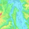 Hérauritz topographic map, elevation, terrain