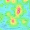 Makay topographic map, elevation, terrain
