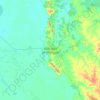 Ascensión de Guarayos topographic map, elevation, terrain
