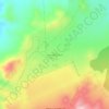 Estación Zaldivar topographic map, elevation, terrain