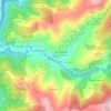 Conforto topographic map, elevation, terrain
