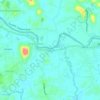 Atigala topographic map, elevation, terrain