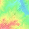 Anah topographic map, elevation, terrain