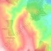 Carballa Redonda topographic map, elevation, terrain