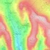 Cwmcelyn topographic map, elevation, terrain