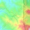 Catlubong topographic map, elevation, terrain
