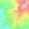 Auchi topographic map, elevation, terrain